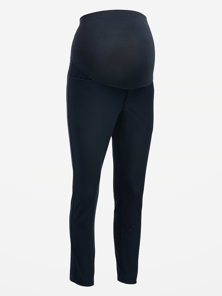Image number 5 showing, Maternity Full-Panel Pixie Ankle Pants