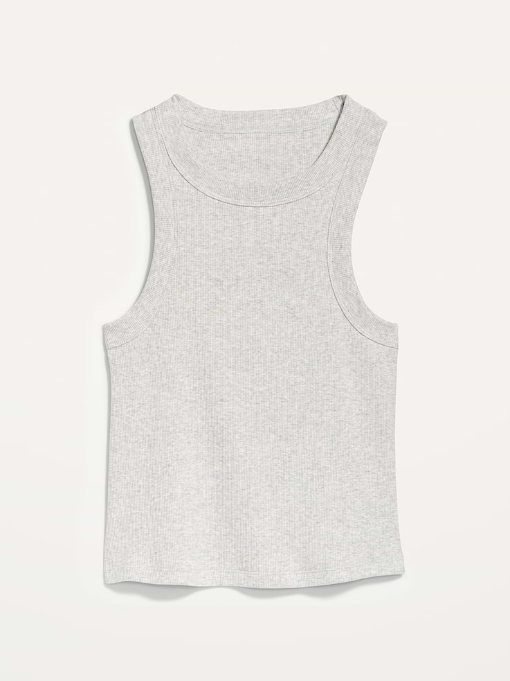 Image number 4 showing, Snug Rib-Knit Crop Tank Top