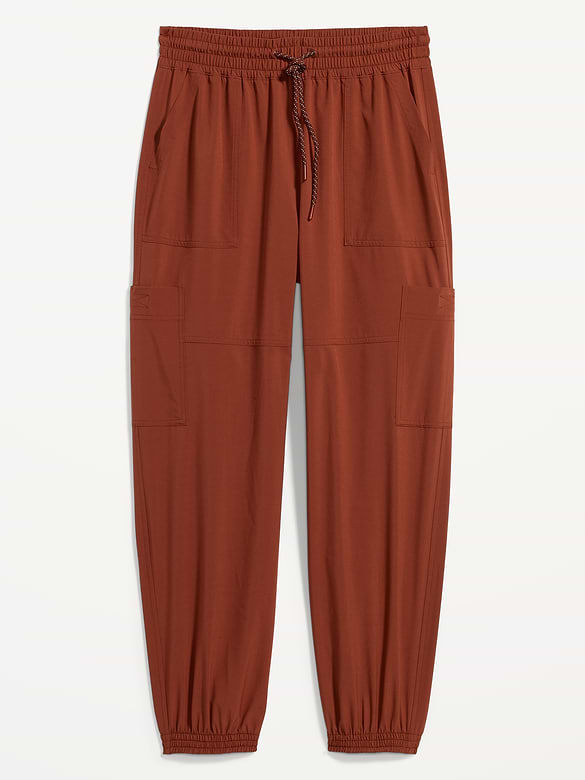 Pantalon de jogging cargo StretchTech à taille très haute pour Femme