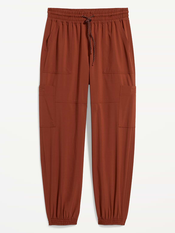 Pantalon de jogging cargo StretchTech à taille très haute pour Femme