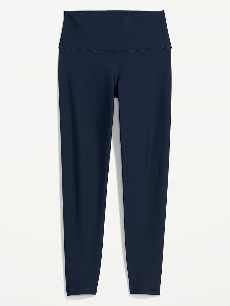 Image 5 of 9, High-Waisted PowerSoft 7/8 Leggings