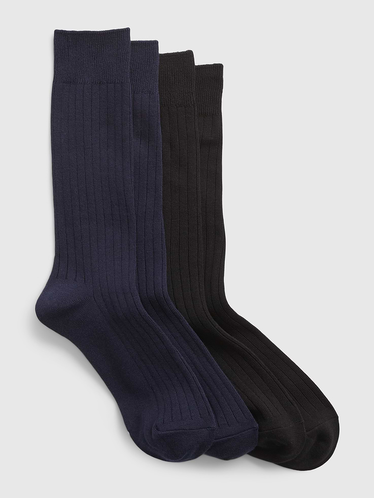 Image number 1 showing, Dress Socks (2-Pack)