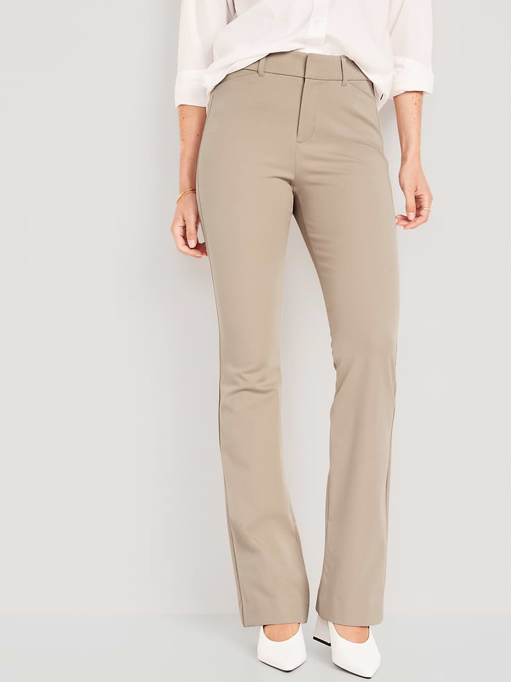 Image number 1 showing, High-Waisted Pixie Flare Pants