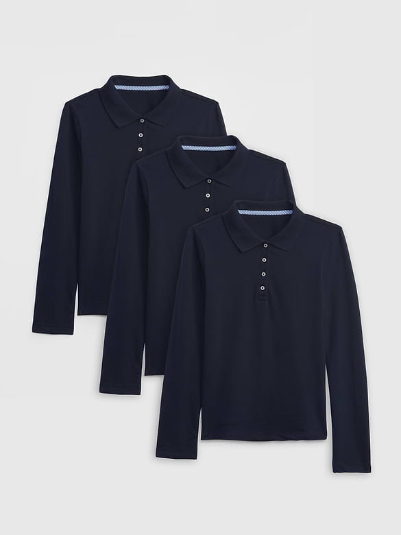 Kids Uniform Polo Shirt (3-Pack)