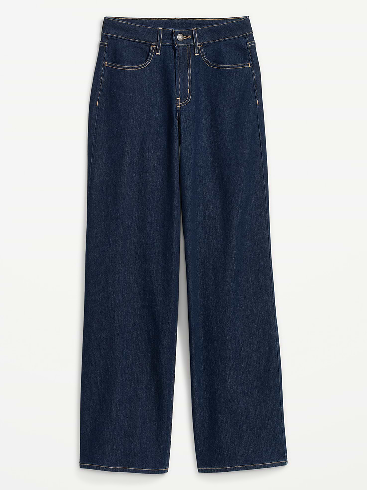 Image number 5 showing, High-Waisted Wow Wide-Leg Jeans