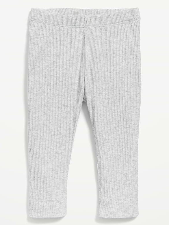 Unisex Rib-Knit Leggings for Baby