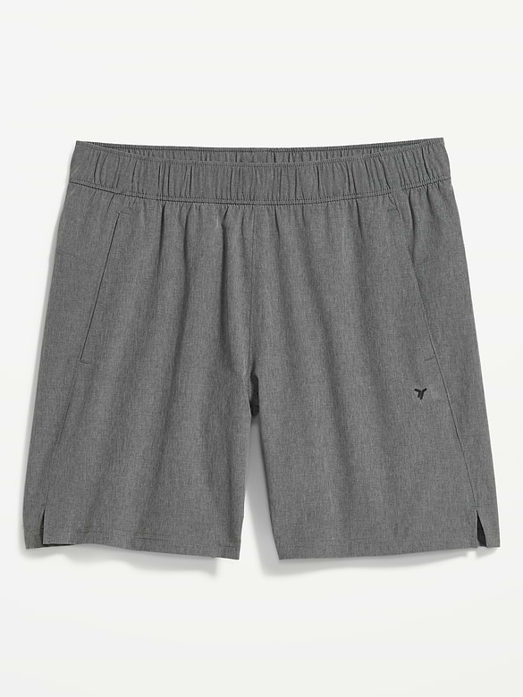 Short d’entraînement tissé StretchTech, entrejambe de 18 cm