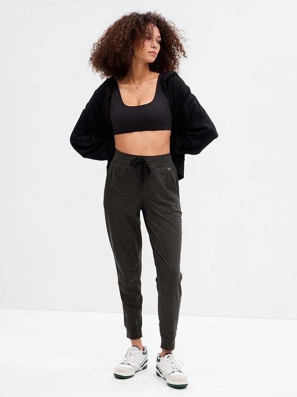 GapFit Brushed Tech Jersey Joggers