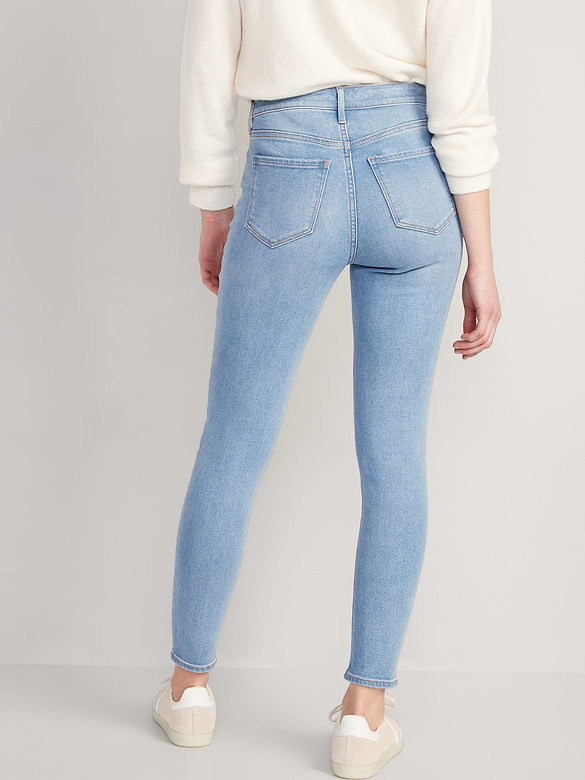 High-Waisted Rockstar Super-Skinny Jeans