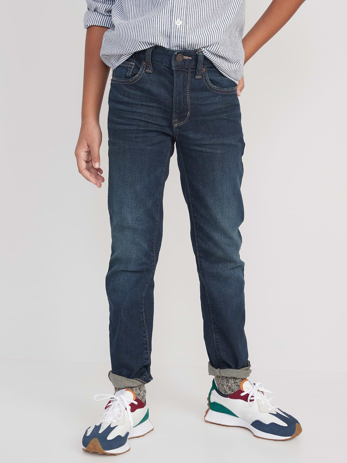 Image number 1 showing, Built-In Flex Skinny Jeans for Boys