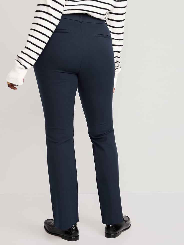 L'image numéro 6 présente Pantalon Pixie évasé à taille haute