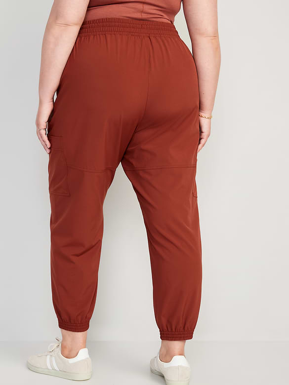 Pantalon de jogging cargo StretchTech à taille très haute pour Femme