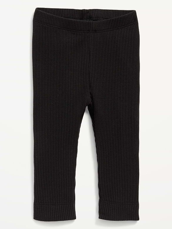Unisex Rib-Knit Leggings for Baby