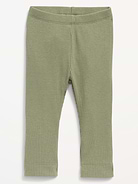 L'image numéro 1 présente Legging en tricot côtelé unisexe pour Bébé