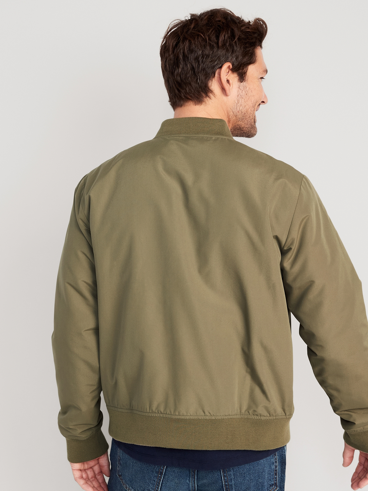 Water-Resistant Zip Bomber Jacket | Old Navy