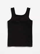 L'image numéro 1 présente Camisole ajustée unie pour Fille