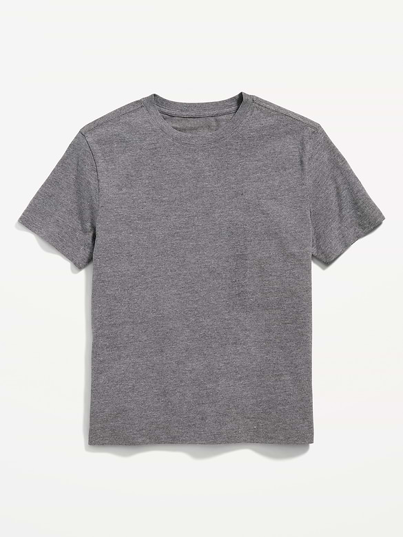 Softest Short-Sleeve Solid T-Shirt for Boys