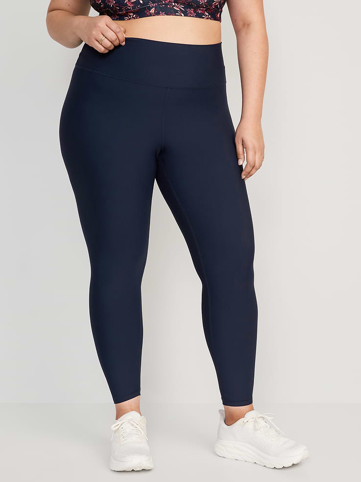 Image 8 of 9, High-Waisted PowerSoft 7/8 Leggings