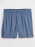 Image 1 of 1, Smooth poplin weave., Elasticized waist, fly front., Select styles have allover print., This product was made in a factory that invests in gender equity and women’s empowerment through RISE. Learn more at, Product #608930