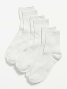 Image number 1 showing, Quarter Crew Socks 3-Pack for Women