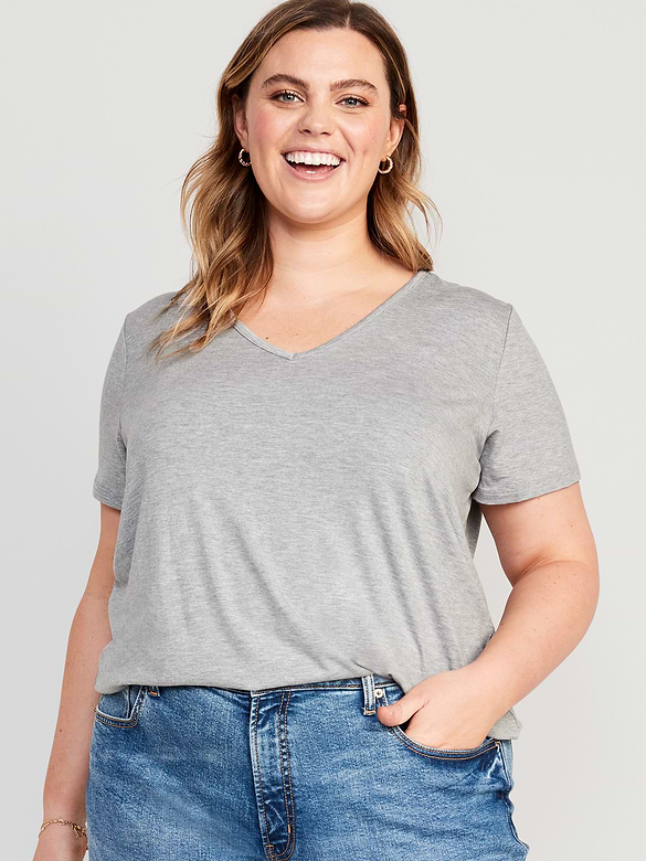 Luxe V-Neck T-Shirt