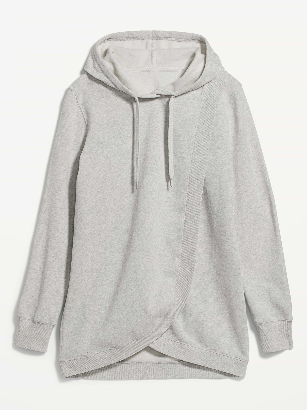 Image number 2 showing, Maternity Cross-Front Nursing Pullover Hoodie