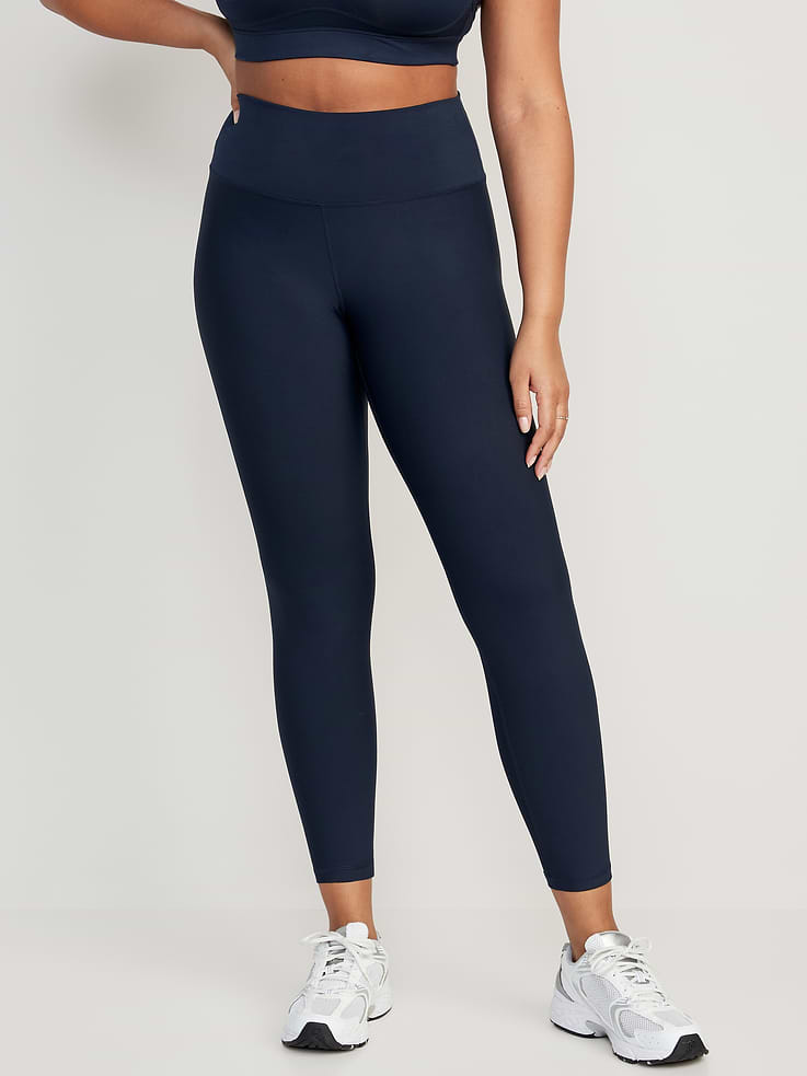 Image 6 of 9, High-Waisted PowerSoft 7/8 Leggings