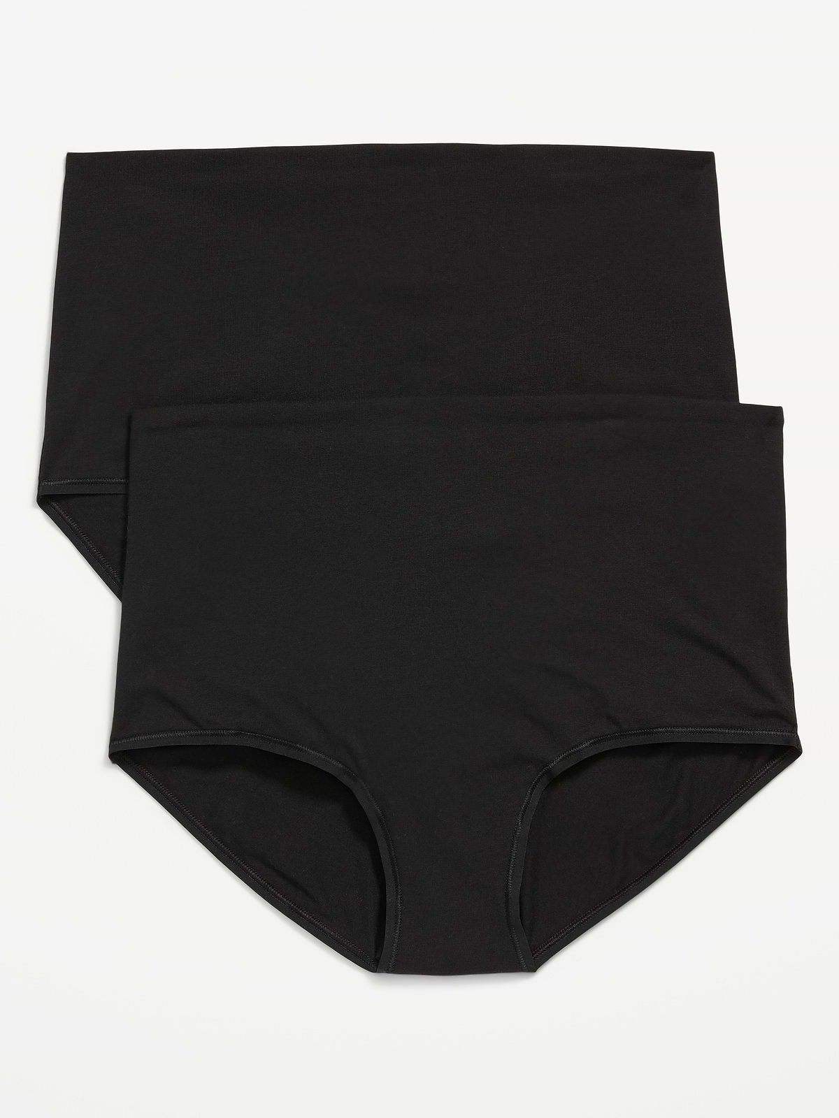 Maternity 2-Pack Rollover-Waist Brief Underwear