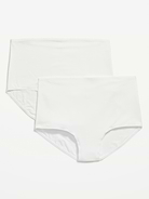 Image number 1 showing, Maternity 2-Pack Rollover-Waist Jersey Hipster Underwear