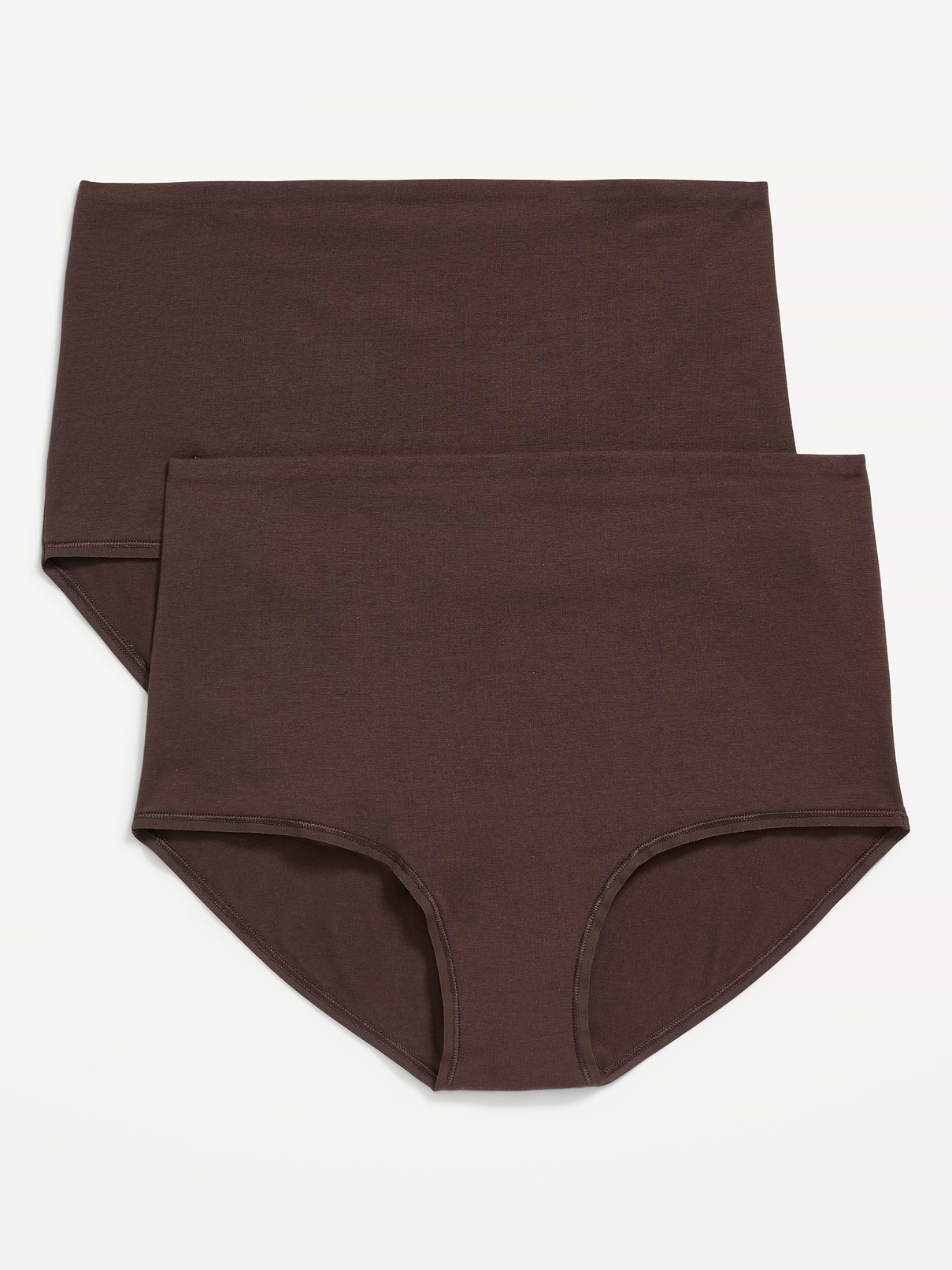 Image 1 of 1, includes 2 pairs of brief underwear, rollover waistband, Product #578917