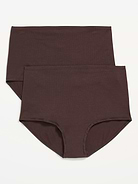 Image 1 of 1, includes 2 pairs of brief underwear, rollover waistband, Product #578917