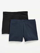 Image number 1 showing, Jersey Biker Shorts for Girls