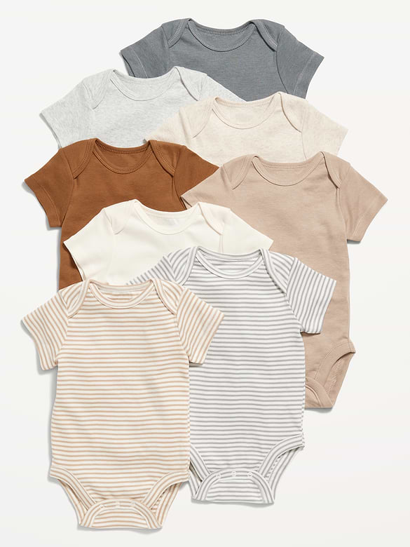 Cache-couche unisexe pour Bébé (paquet de 8)