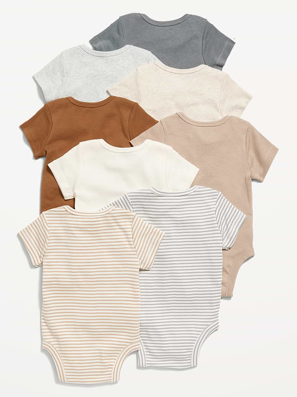Cache-couche unisexe pour Bébé (paquet de 8)