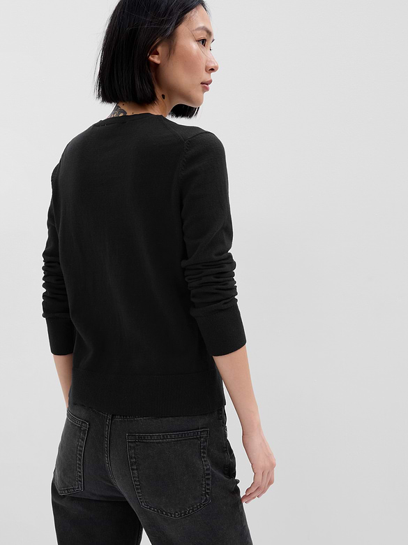 Crewneck Cardigan
