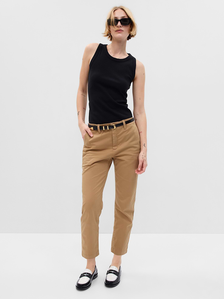 Image number 4 showing, Mid Rise Downtown Khakis