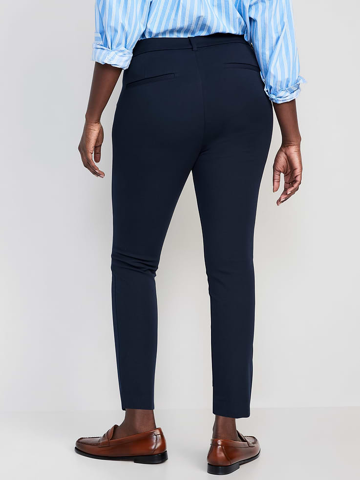 Image number 6 showing, High-Waisted Pixie Skinny Ankle Pants