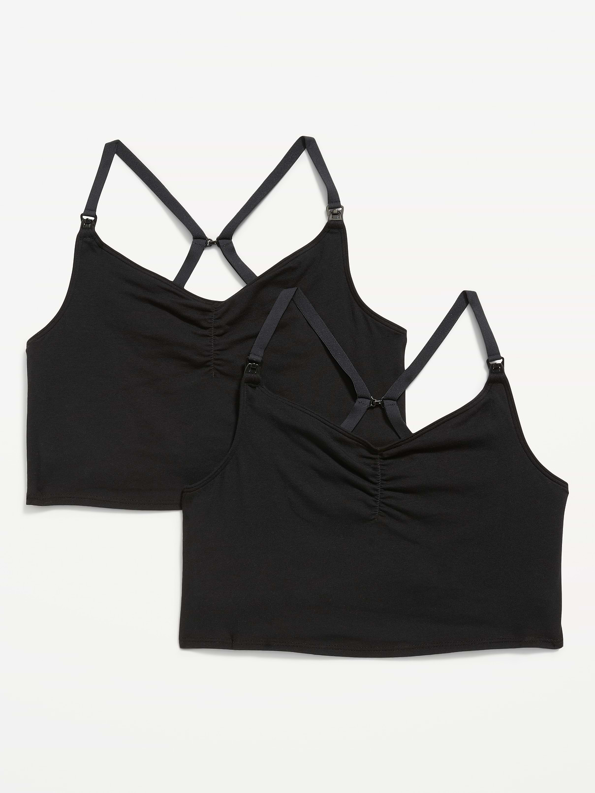 Image number 1 showing, Maternity Brami Nursing Top 2-Pack