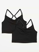Image number 1 showing, Maternity Brami Nursing Top 2-Pack