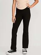 L'image numéro 1 présente Legging PowerChill jambe évasée à taille haute croisée pour Fille