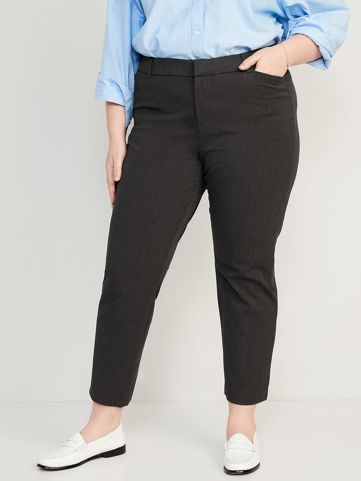 Image number 8 showing, High-Waisted Pixie Straight Pants