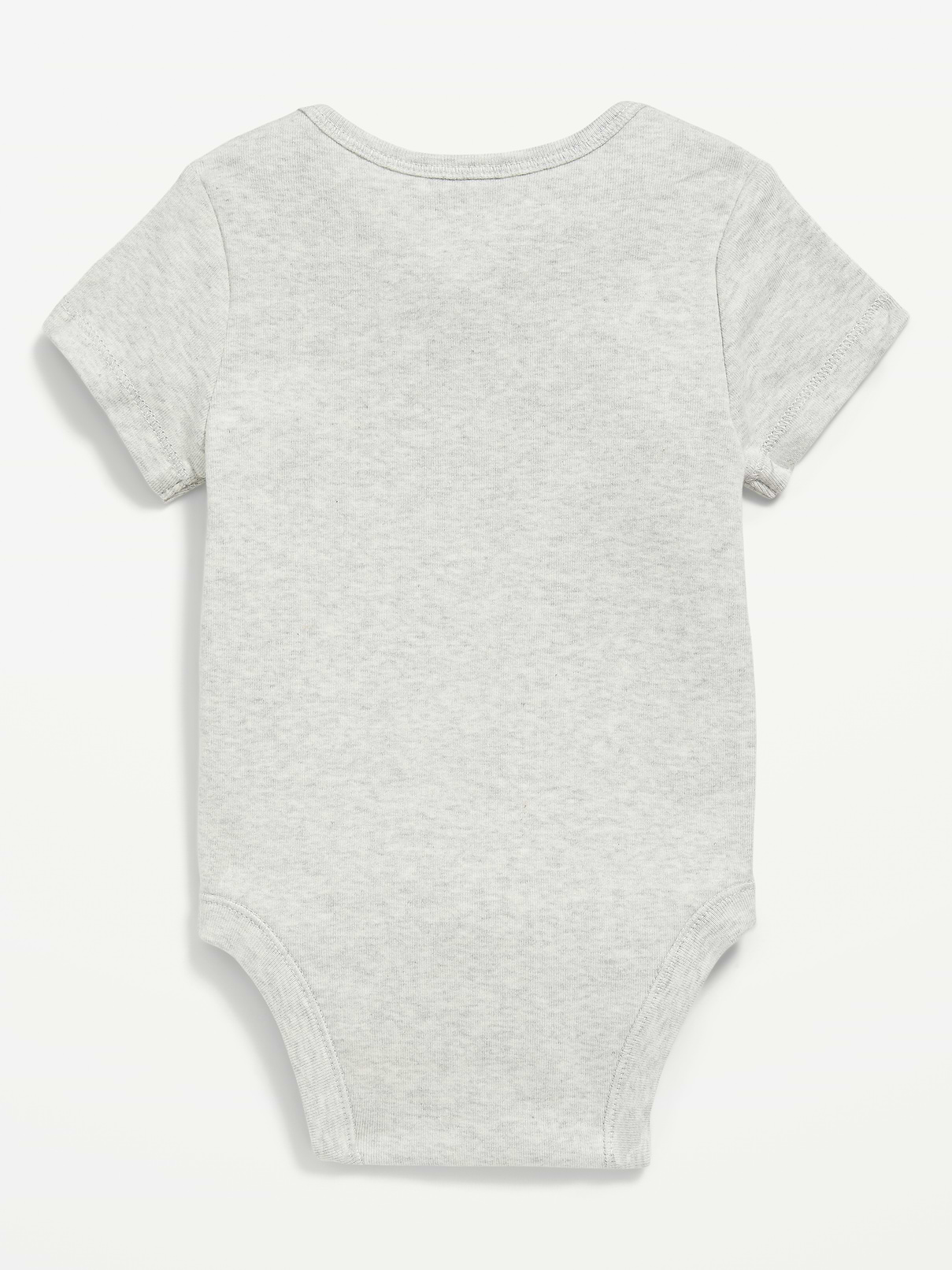 Image 2 of 3, Unisex Short-Sleeve Graphic Bodysuit for Baby