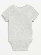 Image 2 of 3, Unisex Short-Sleeve Graphic Bodysuit for Baby