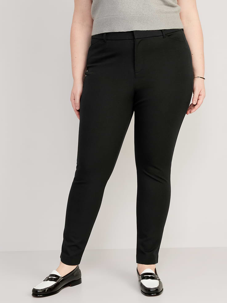 L'image numéro 7 présente Pantalon Pixie ajusté à taille haute