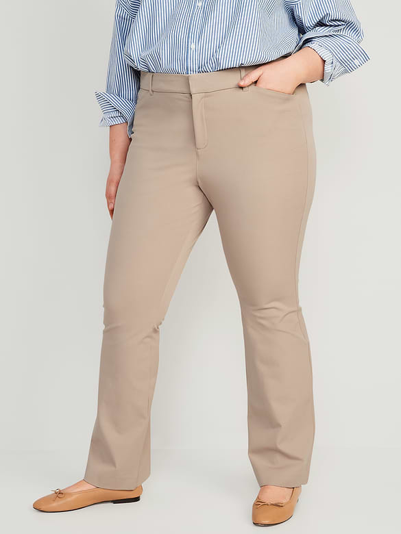 High-Waisted Pixie Flare Pants
