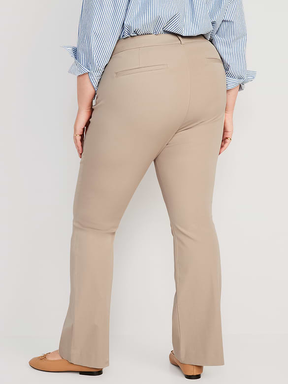 High-Waisted Pixie Flare Pants