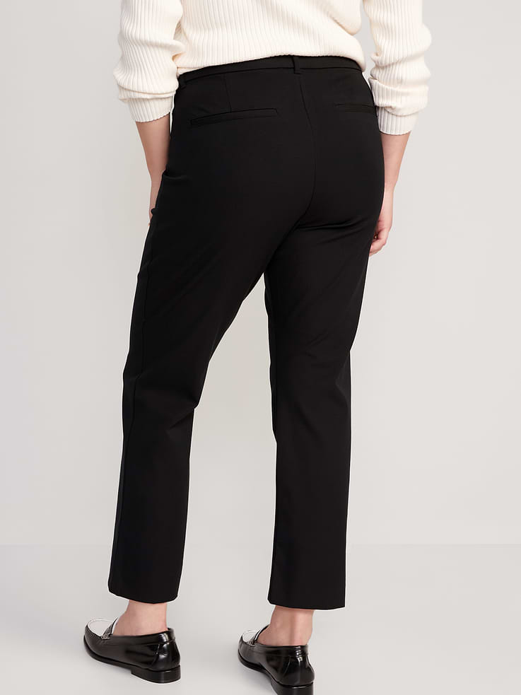 L'image numéro 7 présente Pantalon Pixie droit à taille haute