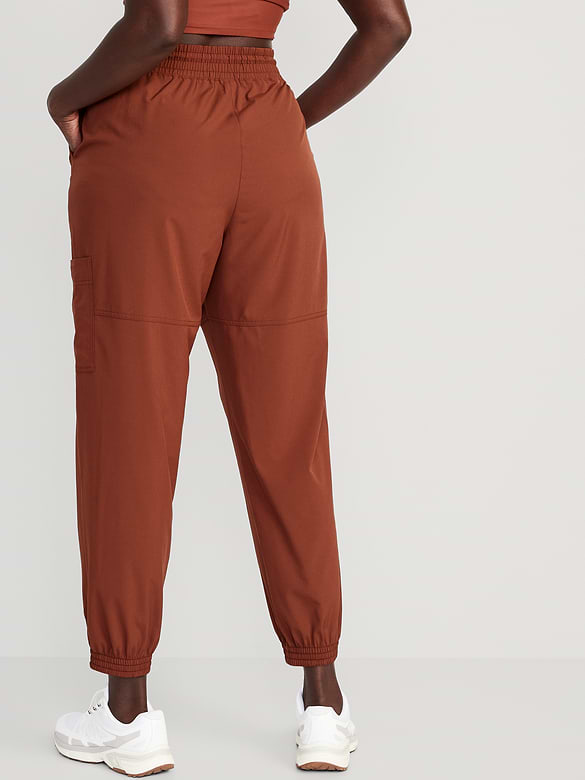 Pantalon de jogging cargo StretchTech à taille très haute pour Femme