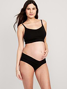 Image number 3 showing, Maternity Low-Rise Bikini Underwear 2-Pack