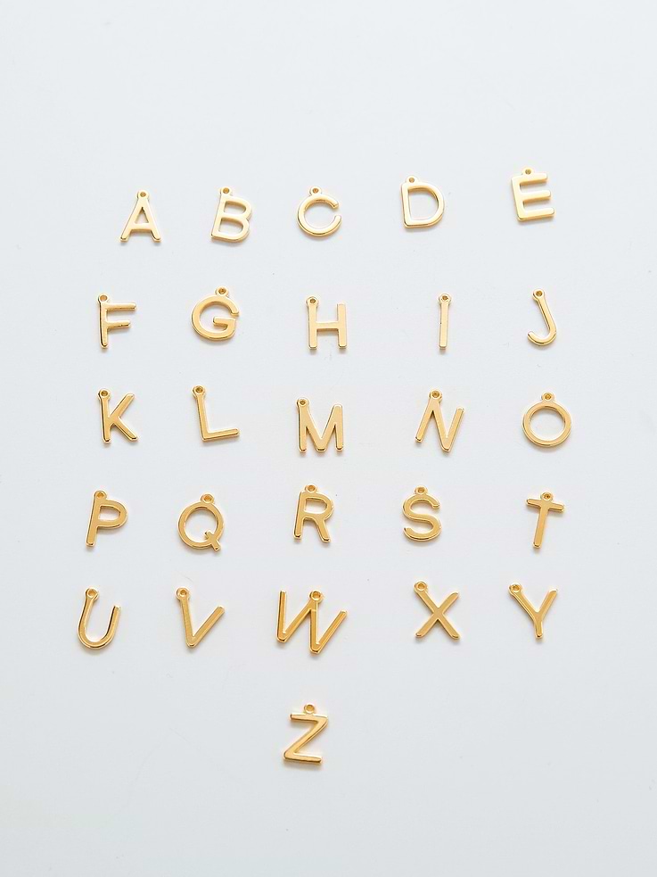 Image number 3 showing, Admiral Row Gold Dainty Initial Necklace